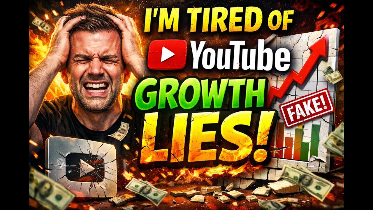 I'm Tired of YouTube Growth Lies! #subscribe #subscribers #fake