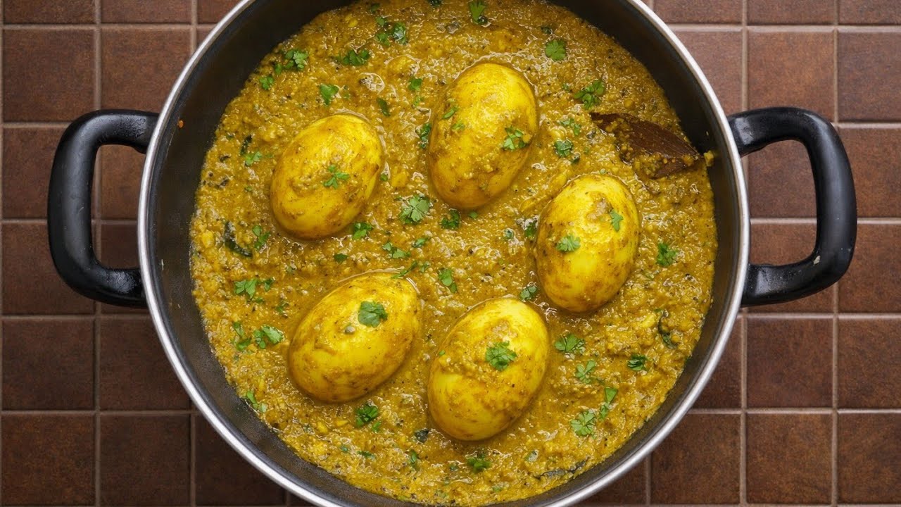 Edde thinnaru ante wow ani antaru anthe //Green egg masala curry//#eggrecipe #masalaegg #trending 