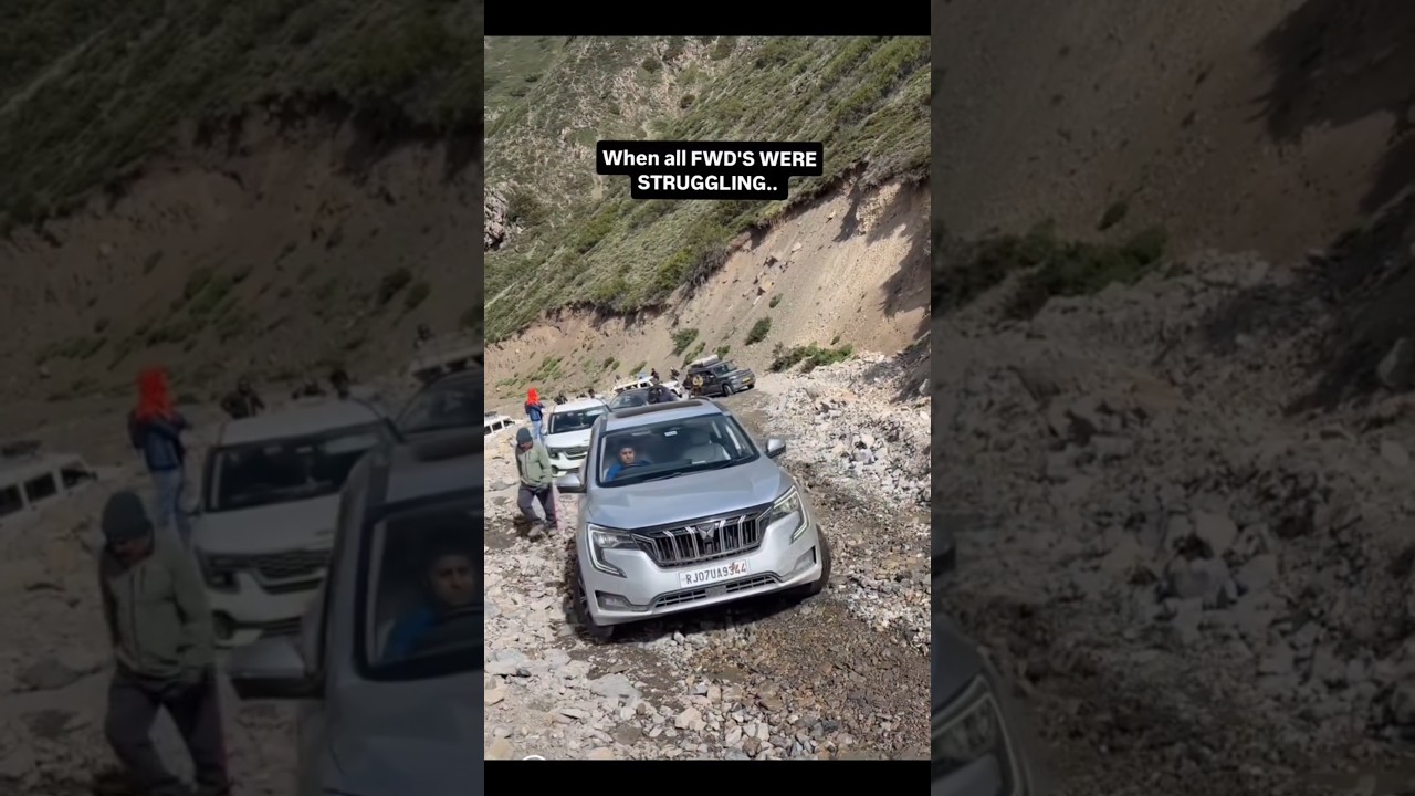 Himachal ke roads jahaan 1st gear bhi thak jaaye.#roadtrip #himachal #automobile #viral #travel #yt