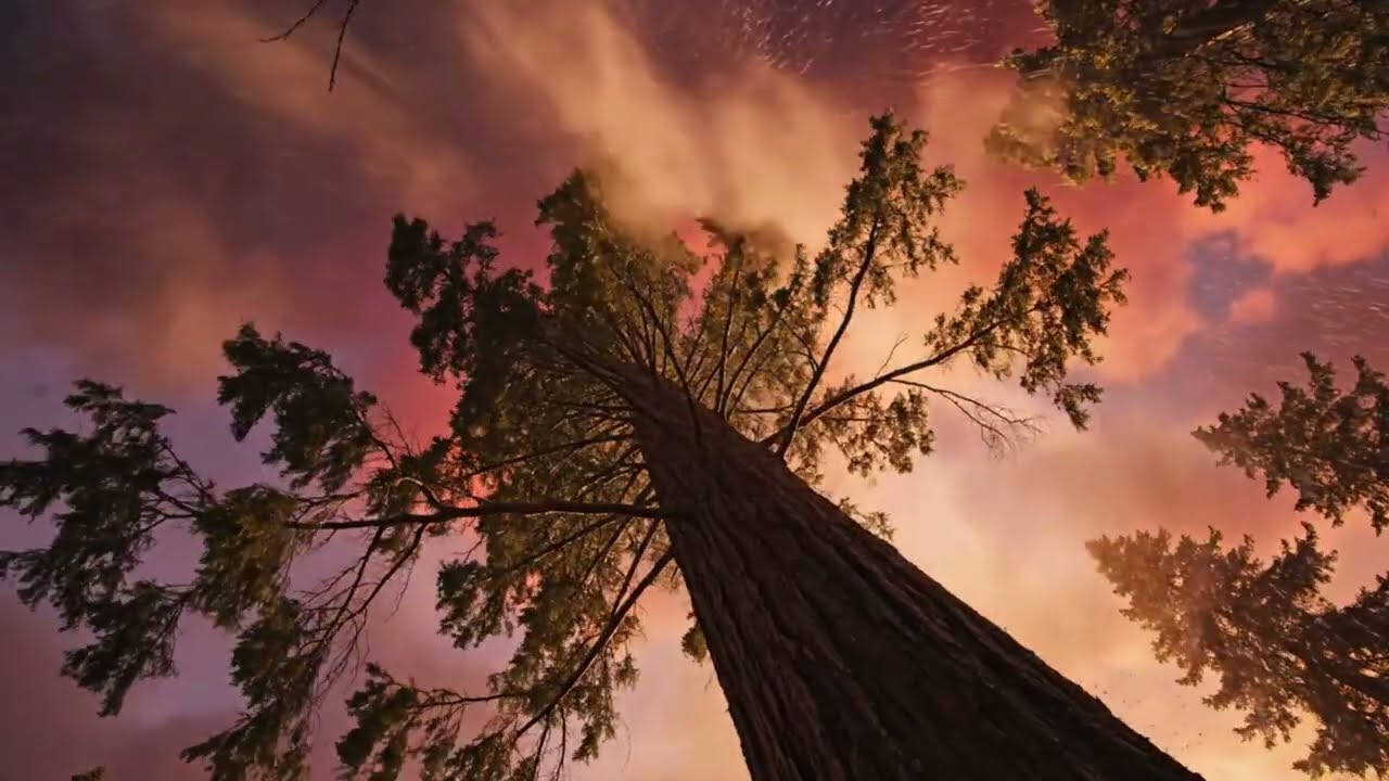 White noise, Deep Forest Wind A Symphony of Ancient Trees