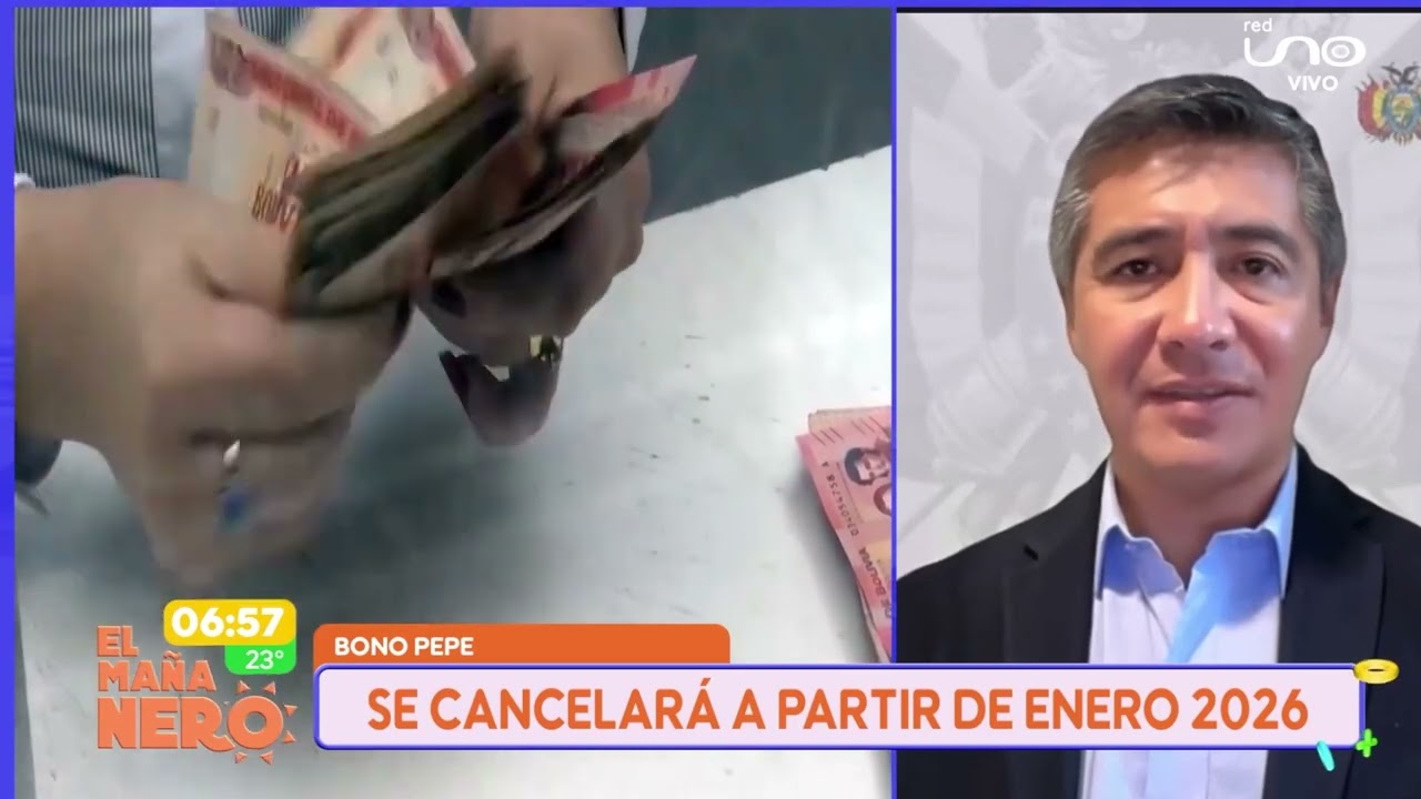 ministro de economía habla sobre el bono PEPE
