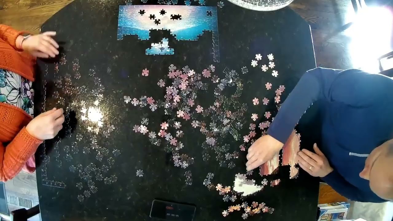 500 Piece Puzzle Timelapse - March 1st, 2026