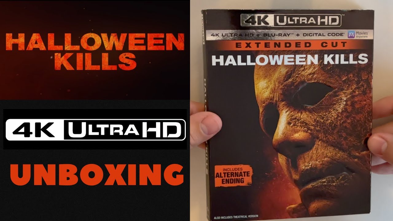 ** HALLOWEEN KILLS 4K UHD BLU-RAY UNBOXING - 2021 **