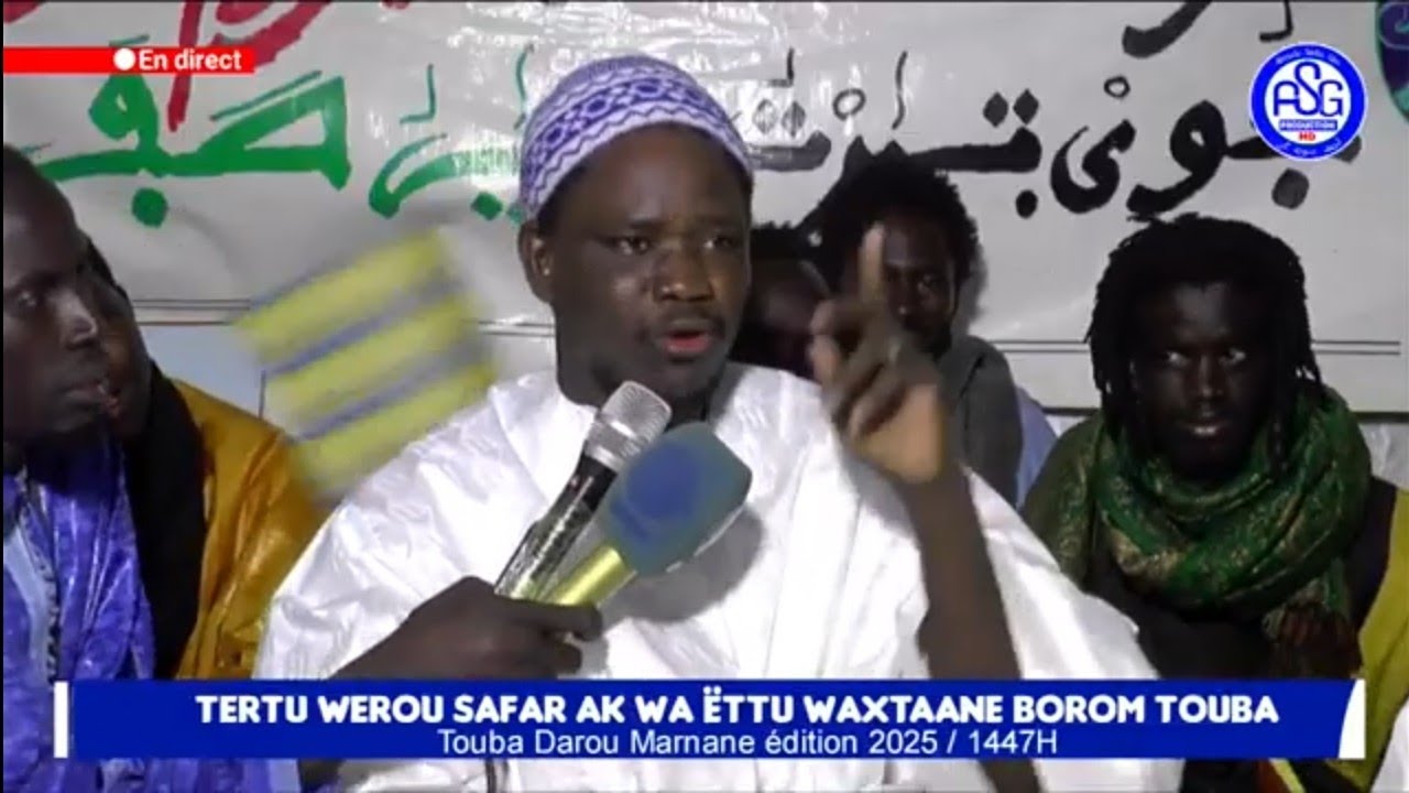 🔴 En Direct :  Tertu werou Safar a la Grande Mosquée de Touba édition  1447H /2025