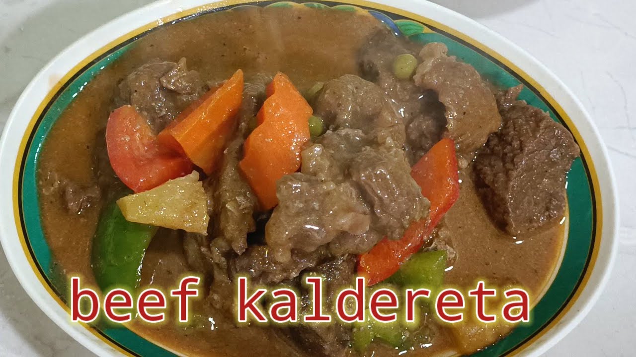 beef kaldereta