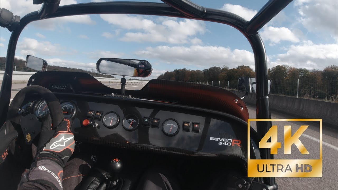 Caterham 340r roulage chill  4K60
