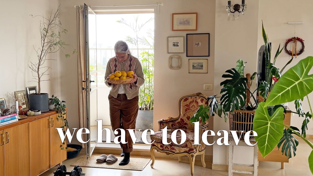 We have to leave our home | Homemaking in Israel During War