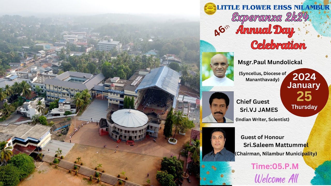 Esperanza 2K24  / ANNUAL DAY CELEBRATION LITTLE FLOWER SCHOOL NILAMBUR / 25.01.2024