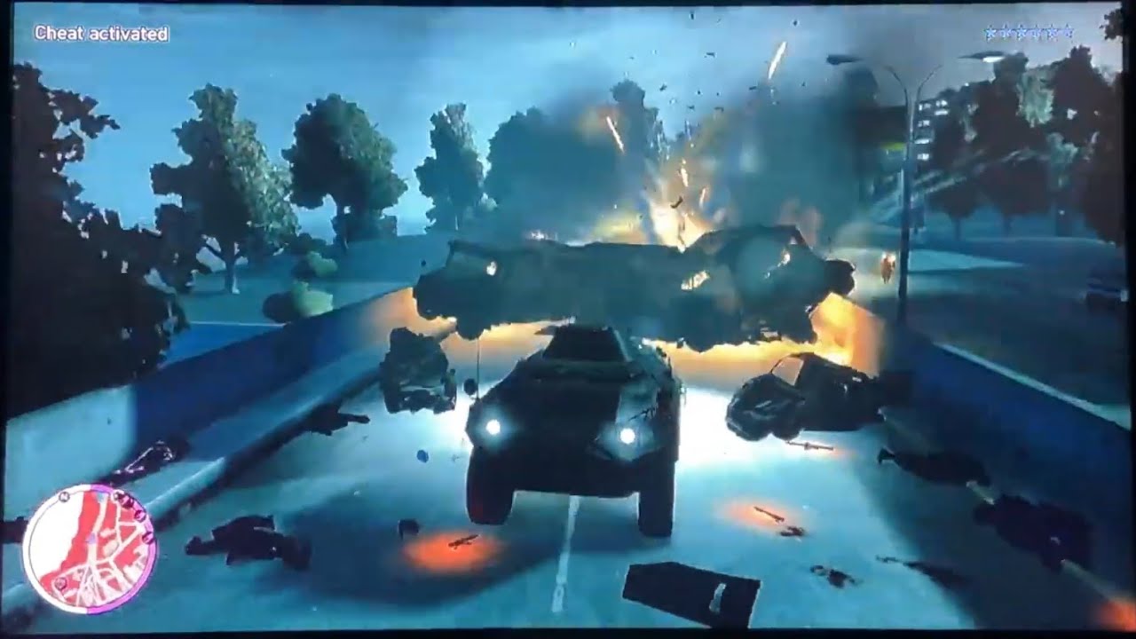 GTA TBOGT - 2 Hour APC Rampage Across Liberty City + 6 Star Escape