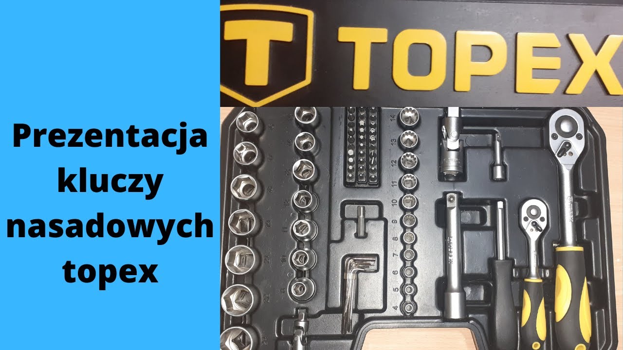 Recenzja kluczy nasadowych topex