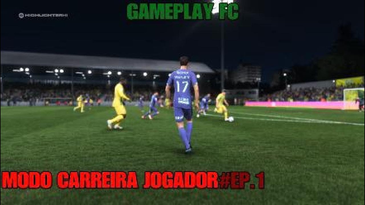 ESTREIA! MODO CARREIRA JOGADOR EPISÓDIO 1!!!