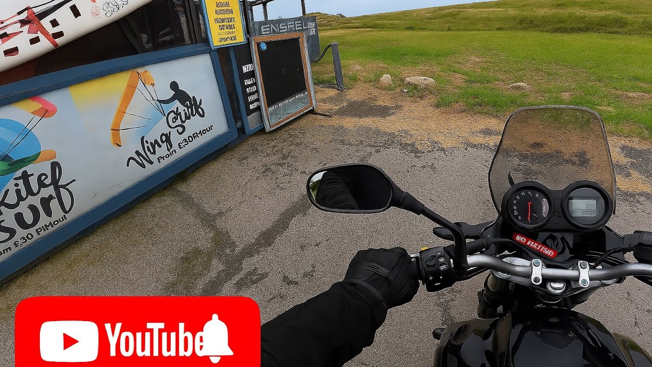 Motorbike visit to Cumbrian Island
