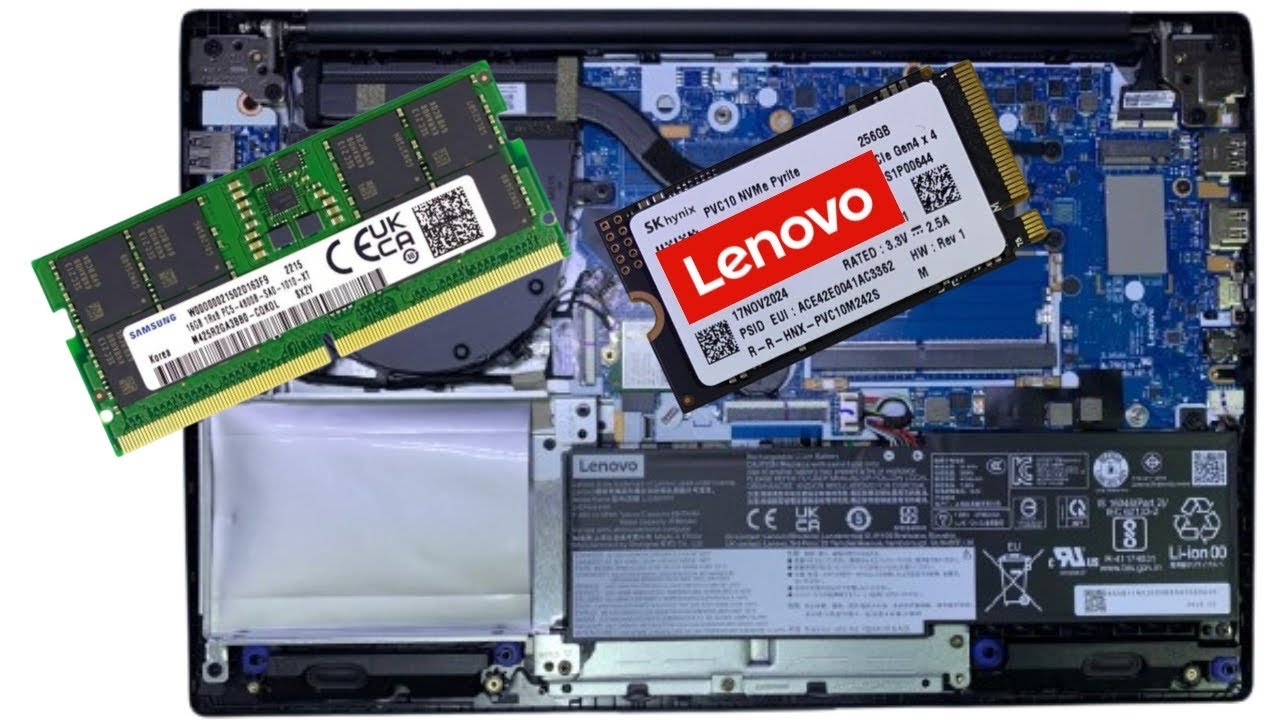 How to replace Lenovo V14 G4 IRU Ram & SSD? | #lenovo #ram #ssd #memory #laptop