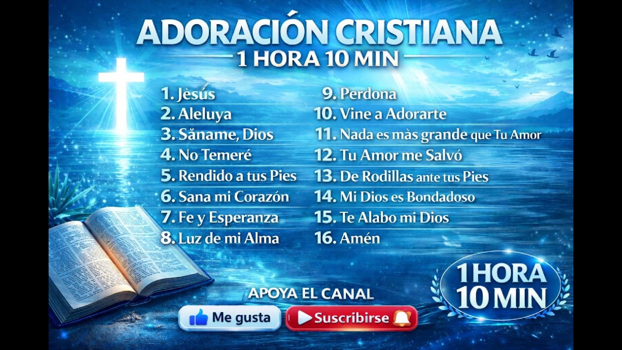 Canciones  Cristiana Musica de Fe | Alabanza yAdoración y |1 Hora y 10 Min de Música Cristiana