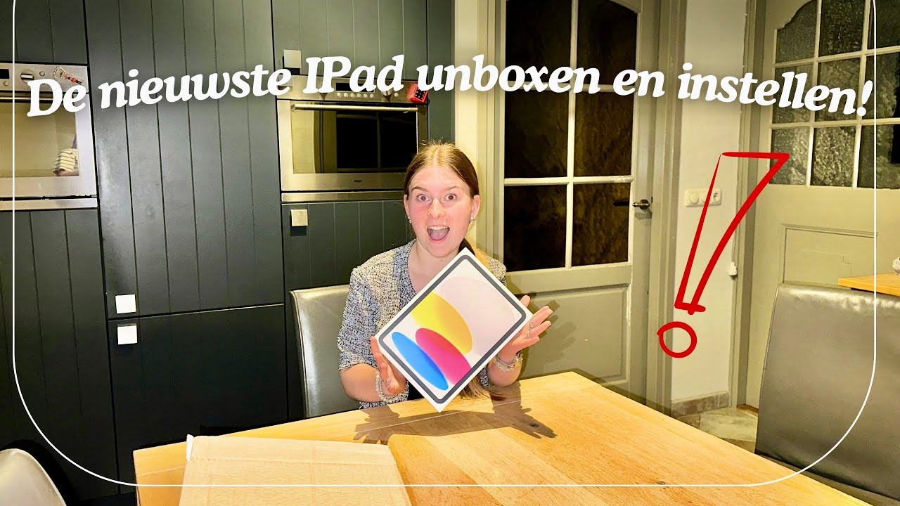DE NIEUWSTE IPAD UNBOXEN EN INSTELLEN! -462