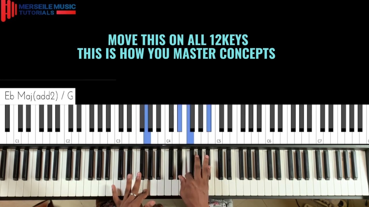 INTERMEDIATE : DROP 2 CHORDS - FORMATION & APPLICATION