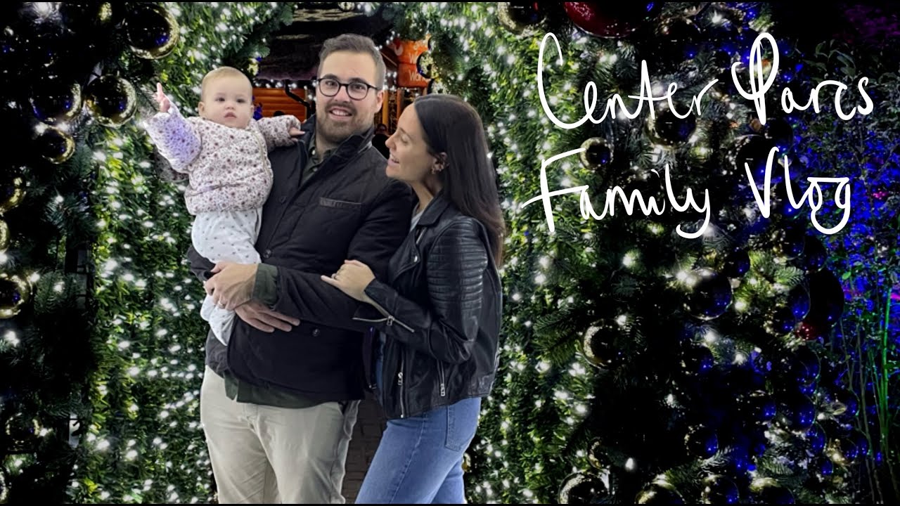 CENTER PARCS VLOG | Family Holiday + Winter Wonderland | Lauren Raker