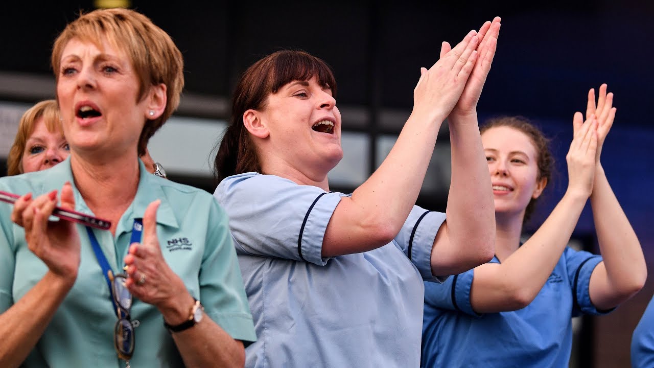 Britons come together to Clap for our Carers and thank the NHS