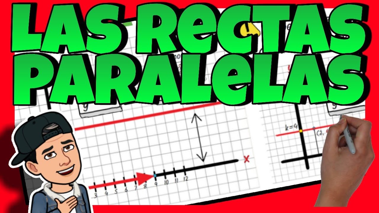 🔴 RECTAS PARALELAS a los EJES de COORDENADAS