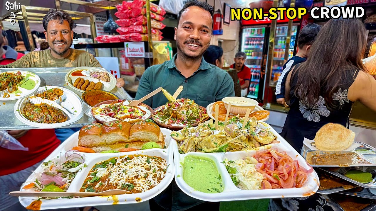 150+ Items NON-STOP! 😍 India&rsquo;s New Viral Street Food Spot | Street Food India