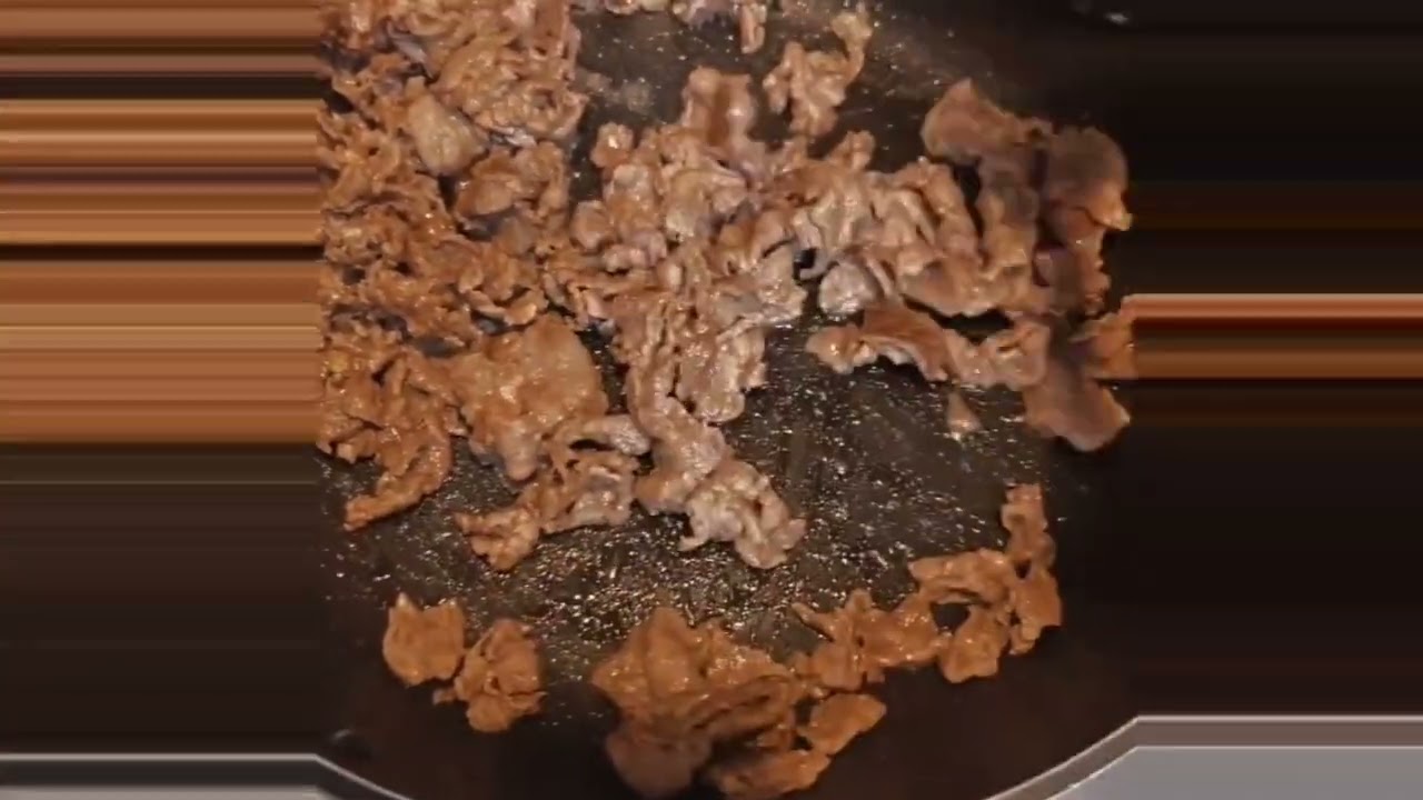 🙂さつまいもと牛肉炒め✌️