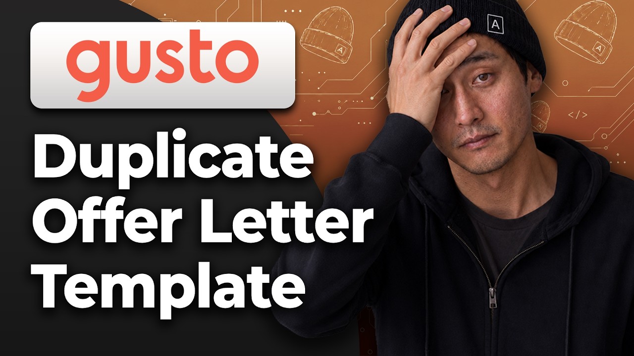 How to Duplicate an Offer Letter Template in Gusto [2026 Step By Step Guide]