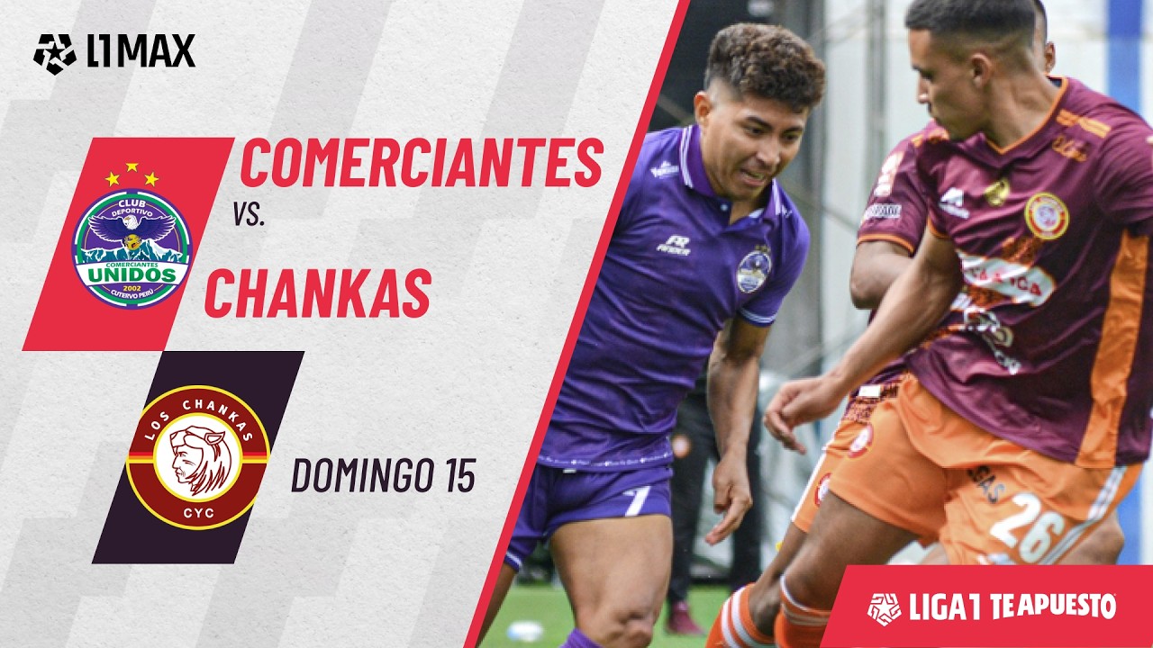 Comerciantes Unidos 1-1 Los Chankas: resumen y mejores jugadas del partido | Fecha 3 Torneo Apertura