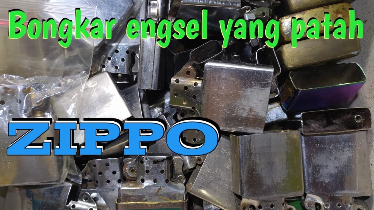 ZIPPO - Bongkar engsel yang patah