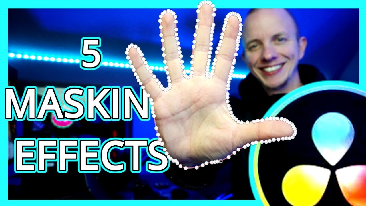 5 MASKING TECHNIQUES in Davinci Resolve