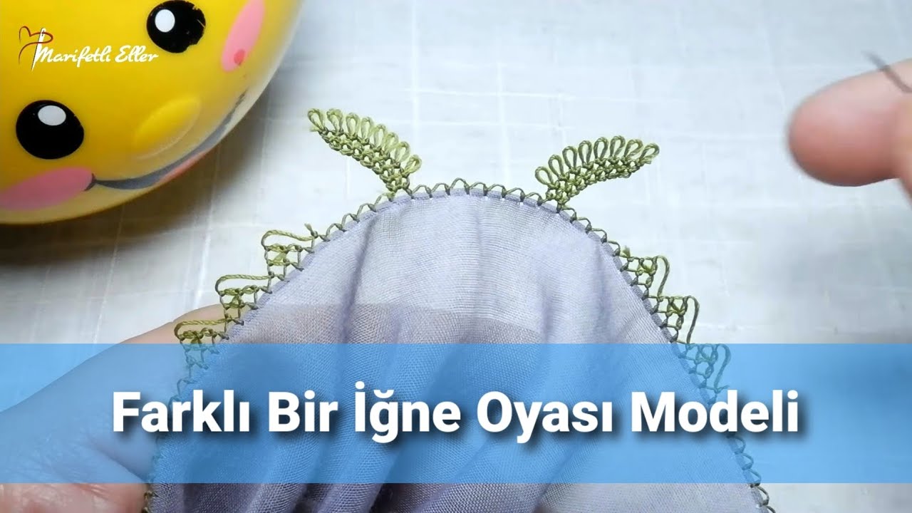 Farklı ve Çok Zarif Bir İğne Oyası Modeli | 1011. İğne Oyası Modeli | İğne Oyası Modelleri