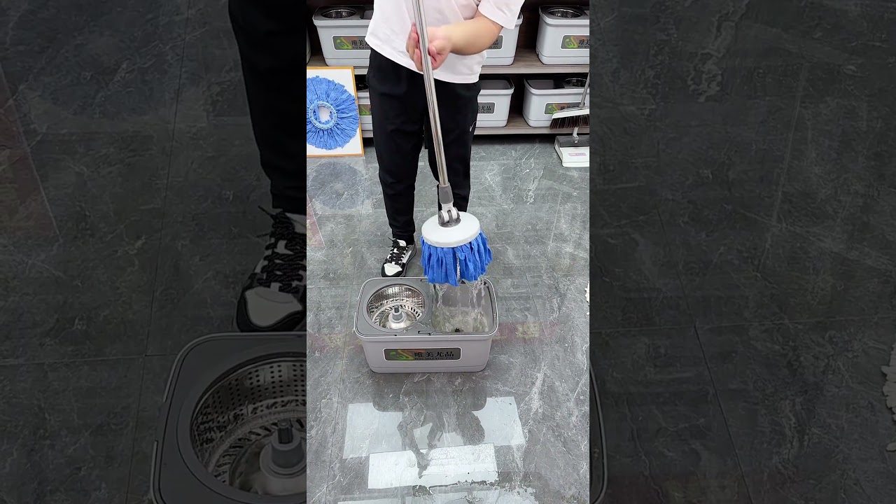 Floor Cleaning Spin Mop #cleaningtools #amazon #shorts 14