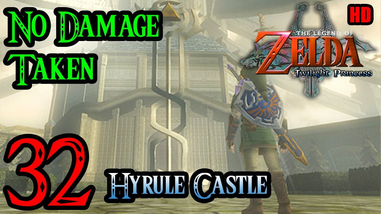 Zelda Twilight Princess Wii 100% Walkthrough 1080p HD Part 32 - Hyrule Castle