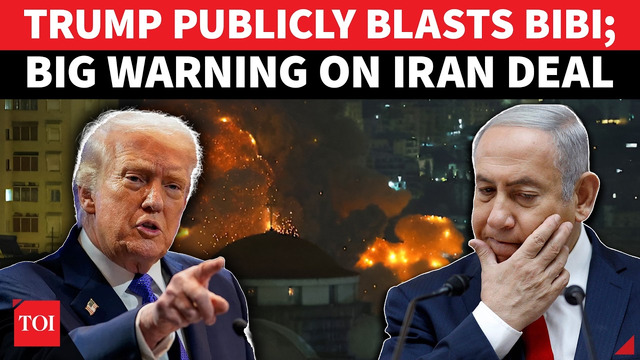 'WHY DID YOU DO IT, BIBI?': Trump Shocks Israel With Public Rebuke Of Netanyahu, Warns Over Iran
