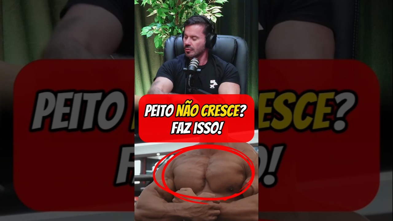 📍Como Crescer o PEITORAL #renatocariani #treino #peitoral #treinodepeitoral #muscula&ccedil;&atilde;o #academia