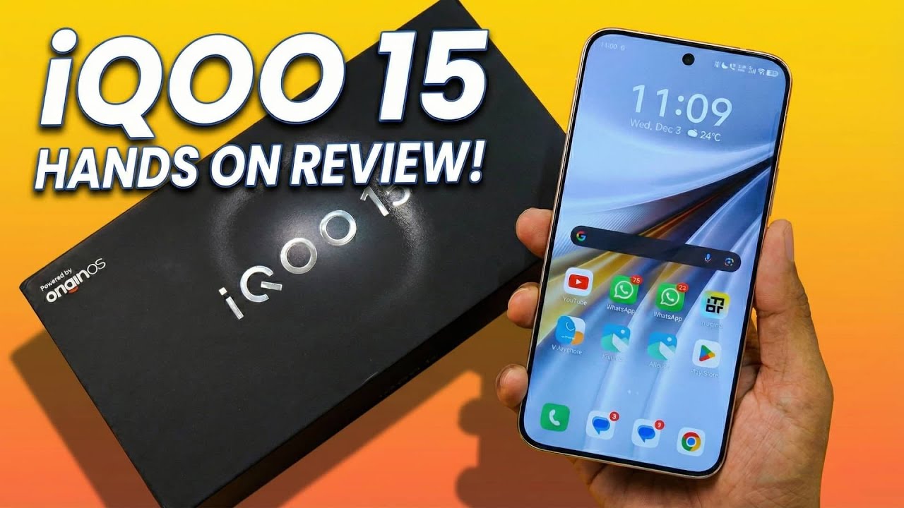 Практический обзор iQOO 15 — лучше, чем OnePlus 15?