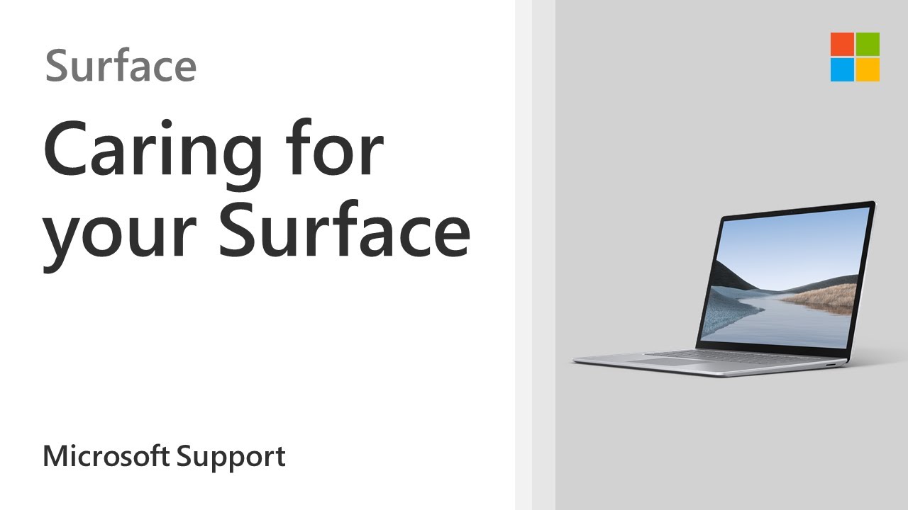 Как чистить Surface и ухаживать за ним | Microsoft
