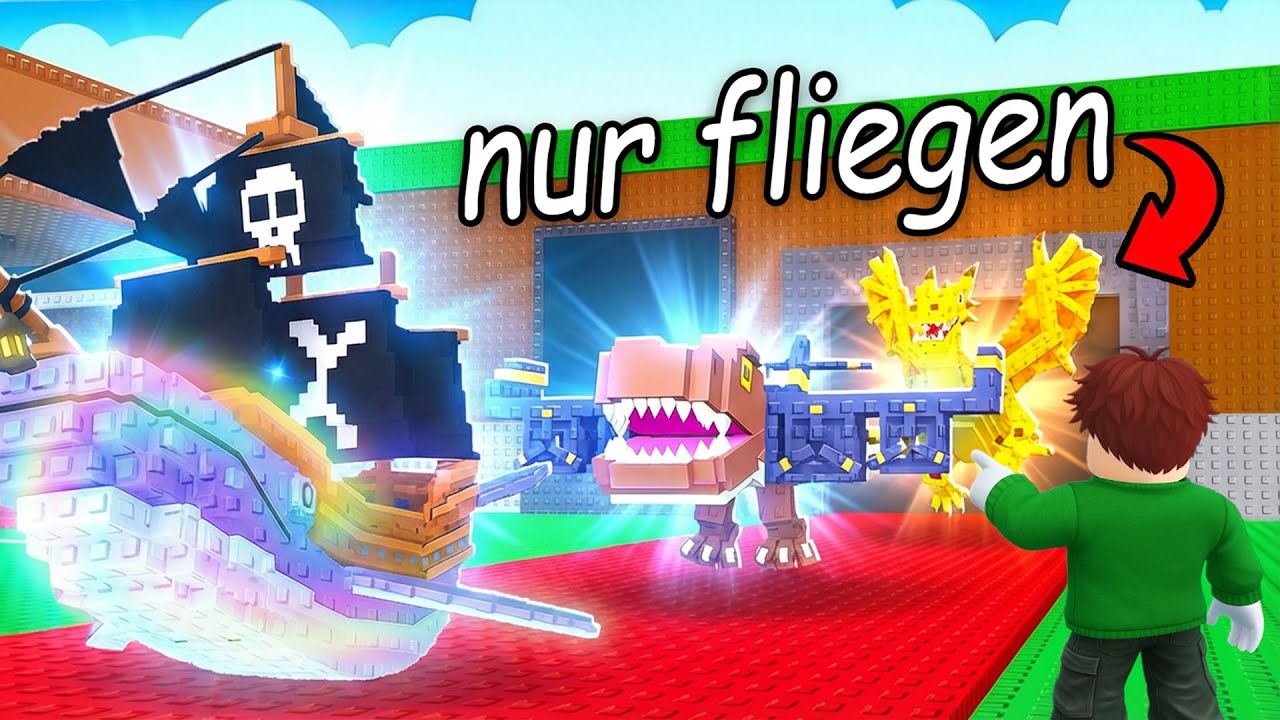 0 zu 1 TRILLION mit nur FLIEGENDEN BRAINROTS in Steal a Brainrot!