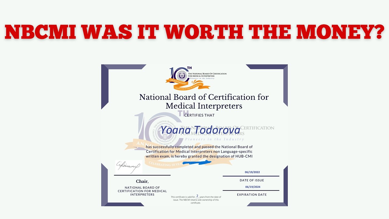 Why I Regret Spending Money on NBCMI: The Truth No One Tells You About Certifications