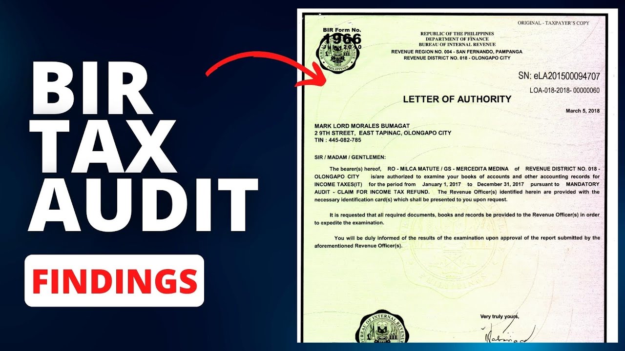 Top 5 Most Common BIR TAX Audit Findings (And how to solve them) 🤔