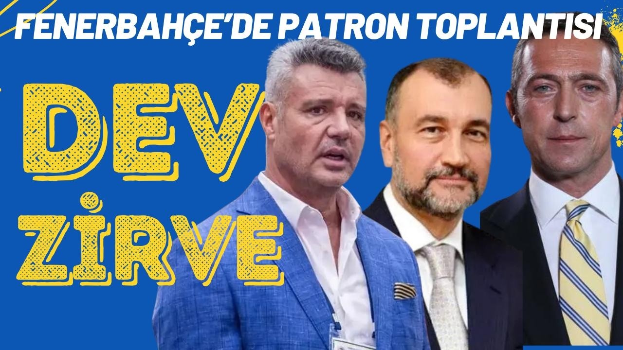 Ali Koç-Murat Ülker-Sadettin Saran toplantısı! Son gün Beto gelmiş! Fenerbahçe, Ahmet Konanç - CANLI