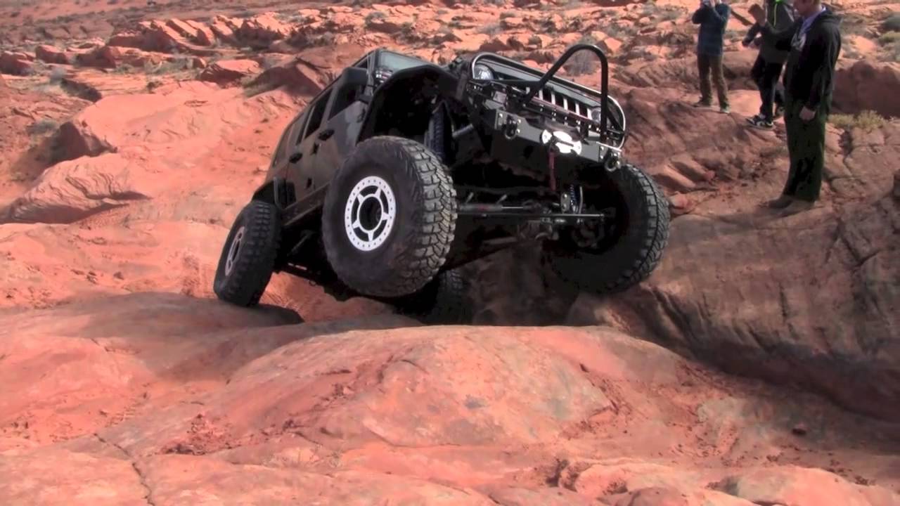 Double Sammy Trail Extreme 4x4 Trail, Jeep Off Road, Winter on the Rocks 2013