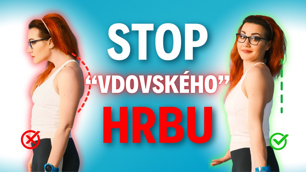 TOP CVIKY bolest HLAVY a lepší DRŽENÍ TĚLA #zada #zdravázáda #krčnípáteř #bolesthlavy
