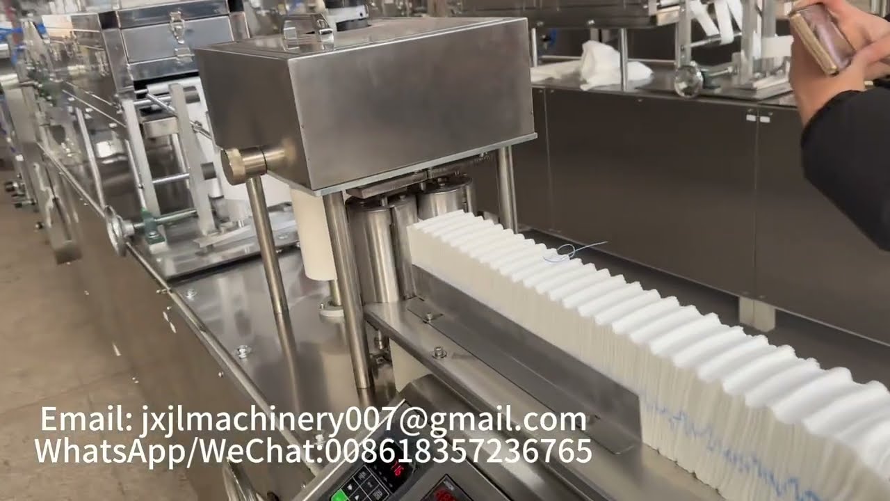Automatic Hemostatic Bandage Making Machine With Length Counting Function