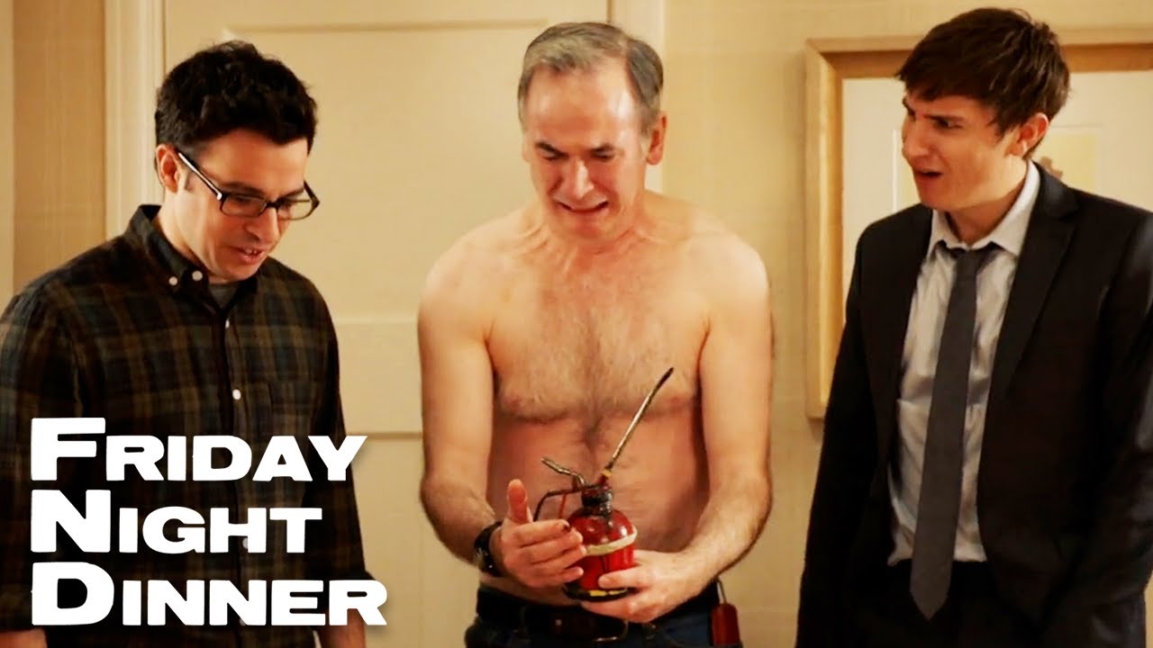 Martin Spilt Oil On Jackie's Carpet | Friday Night Dinner