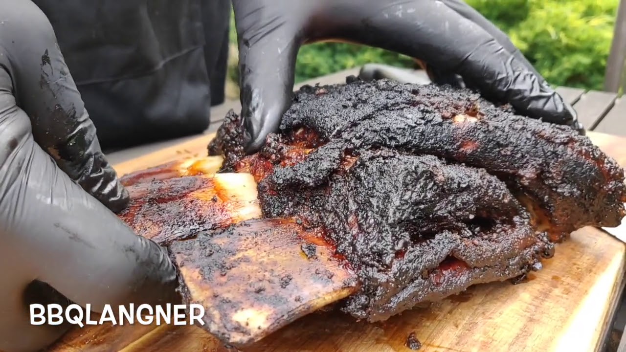 #żeberka#grill Żeberka wołowe.