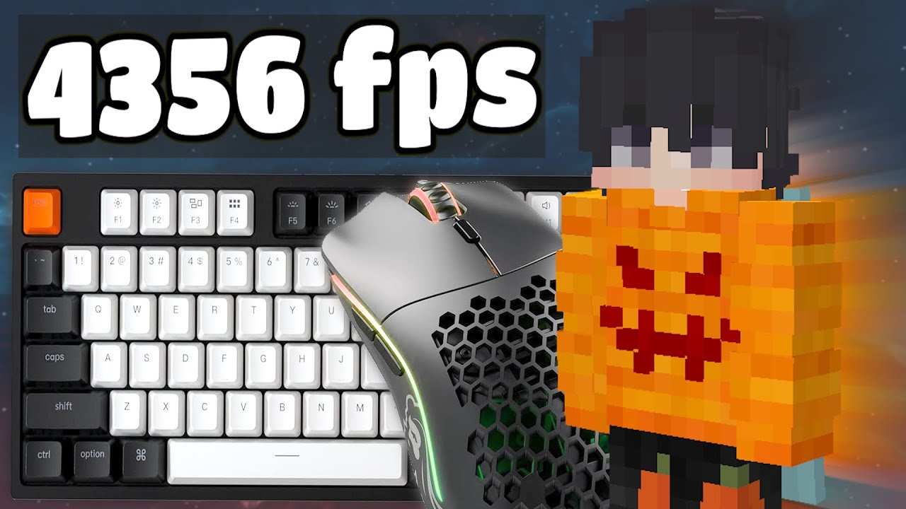 BedWars ASMR - Fast Bridging, Smooth PvP | Keyboard & Mouse Sounds