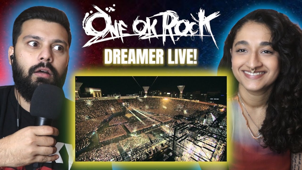 HER First Time Reaction - ONE OK ROCK 「完全感覚Dreamer」Mighty Long Fall at Yokohama Stadium