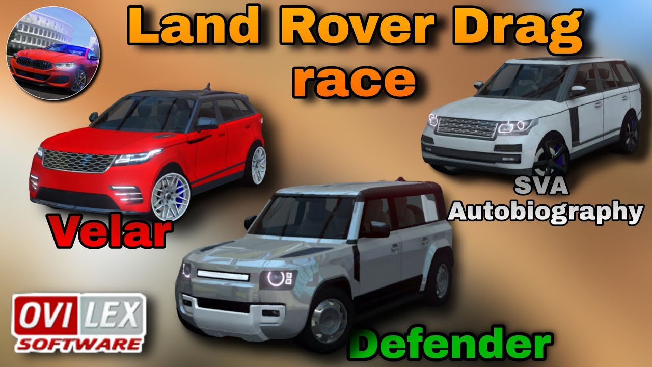 Driving School Sim | 2020 Defender vs Velar vs Range Rover | car comparison | Android & iOS