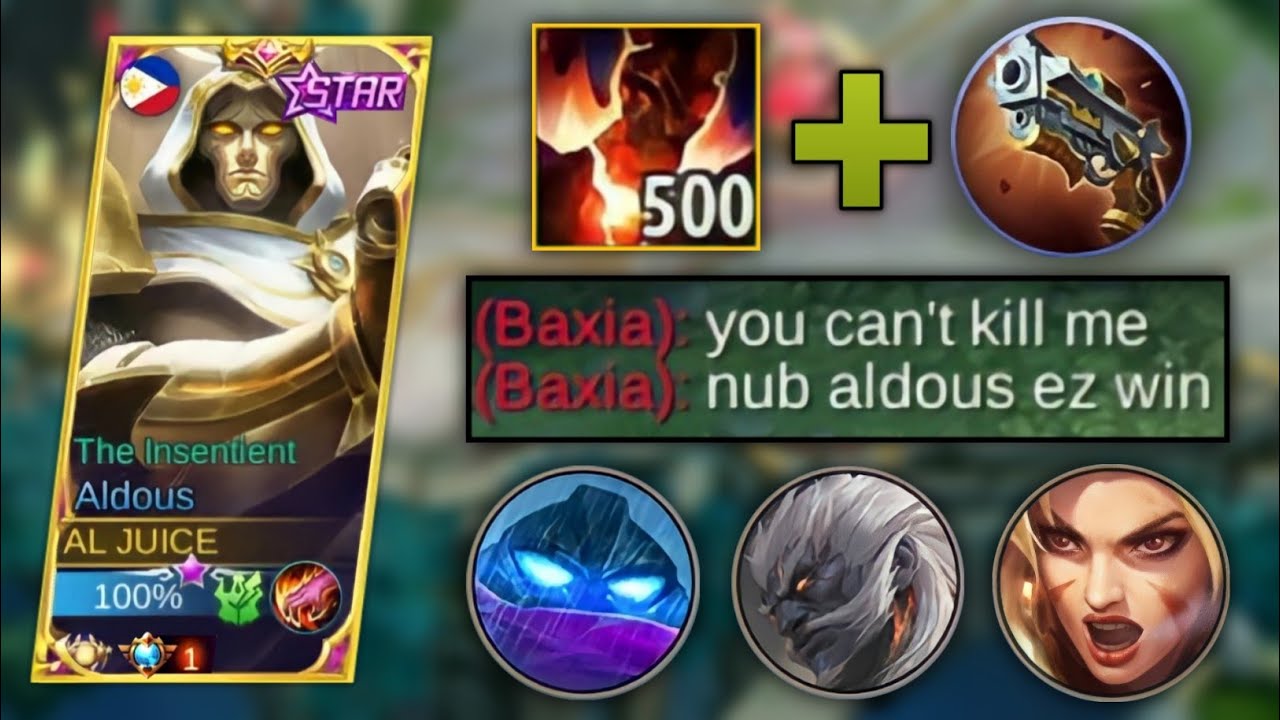 ALDOUS 500 STACK + MALEFIC!? ROAR LITERALLY DESTROYED 3 TANK META HEROES!!!