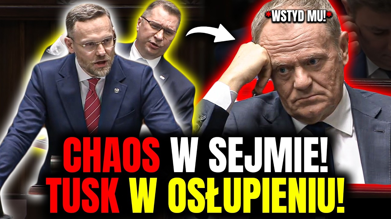 CZARNEK i BOGUCKI NAGLE WYSZLI NA MÓWNICĘ SEJMU i ZBESZTALI TUSKA!
